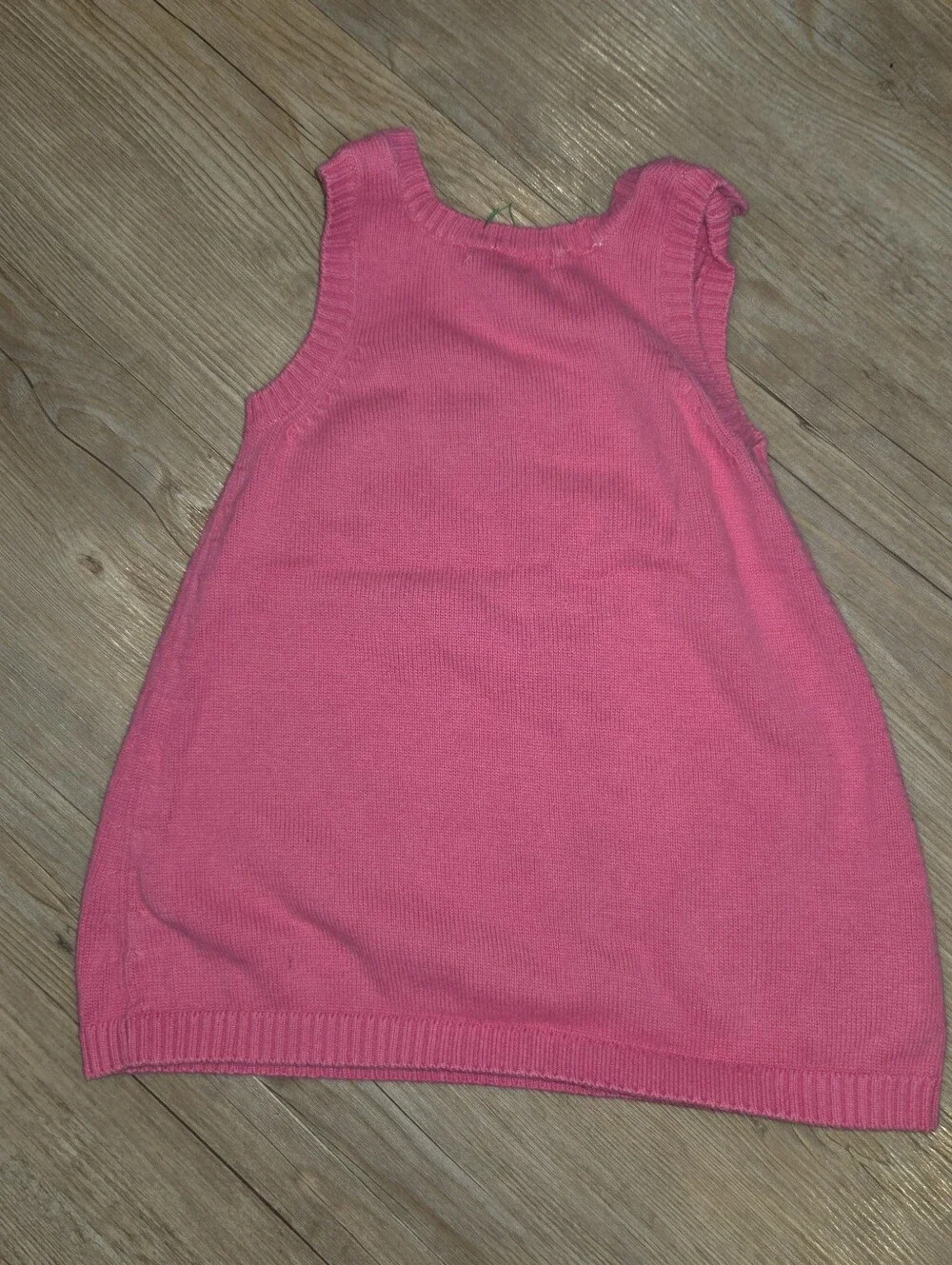 Hello Kitty Bright Pink Knit Tank Top for Kids